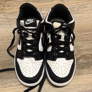 Nike Dunk Low Retro “Panda” Black and White Sneakers Y6